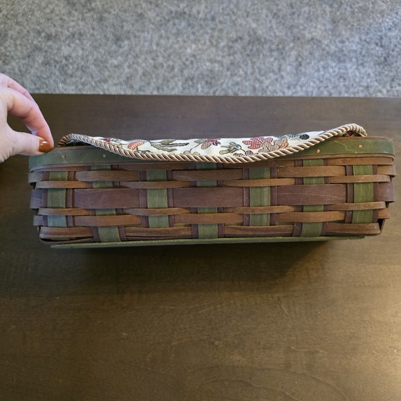 Longaberger Harvest Weave Bread Basket Liner Protector - Picture 1 of 12